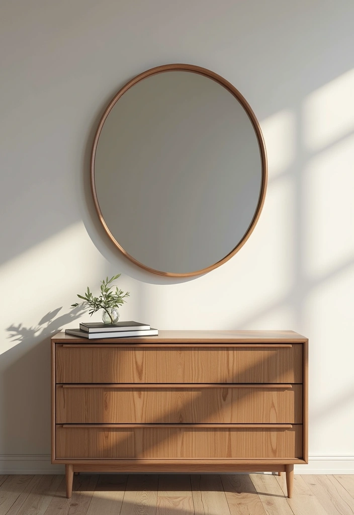 25 Bedroom Dresser Decor Ideas That Make the Room Feel Complete - 4. Mirrors for Depth