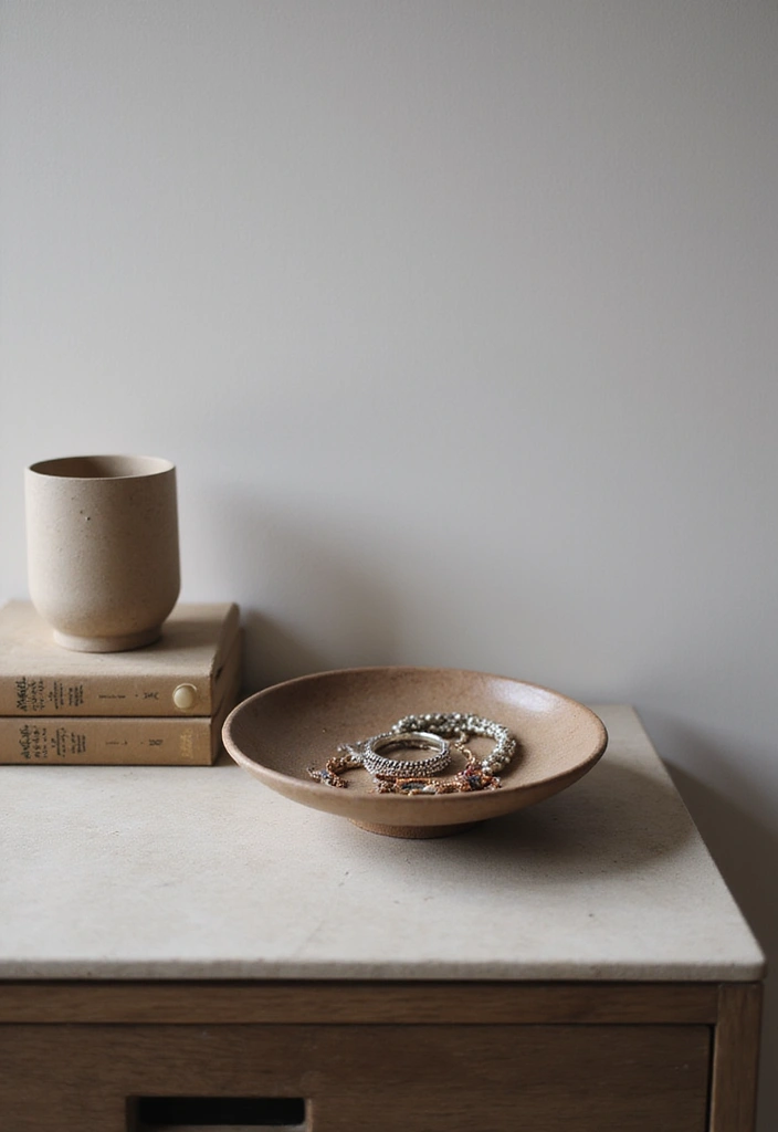 25 Bedroom Dresser Decor Ideas That Make the Room Feel Complete - 6. Unique Decorative Bowls