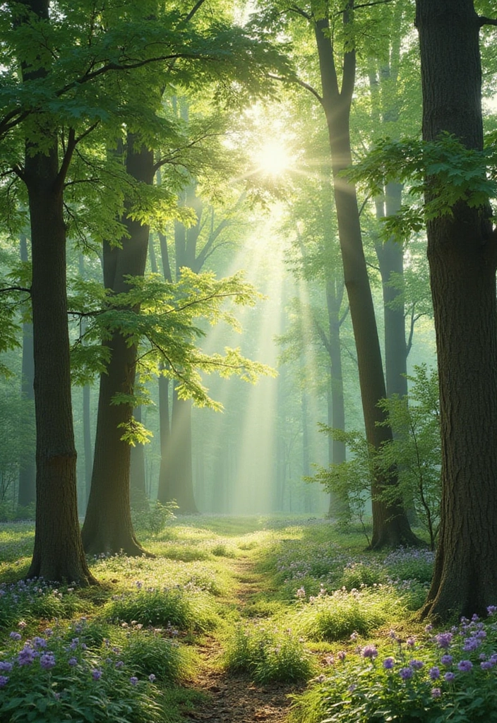 25 Bedroom Mural Ideas Paint That Turn Walls into Art - 1. Nature-Inspired Forest