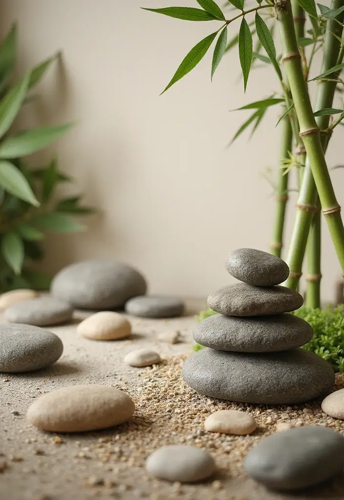 25 Bedroom Mural Ideas Paint That Turn Walls into Art - 14. Zen Garden