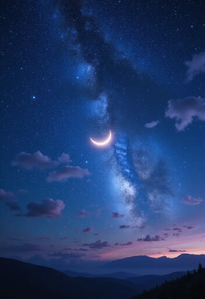 25 Bedroom Mural Ideas Paint That Turn Walls into Art - 2. Starry Night Sky