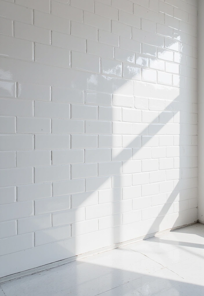 25 Bedroom Wall Tiles Ideas That Feel Modern and Elegant - 13. Glossy Subway Tiles