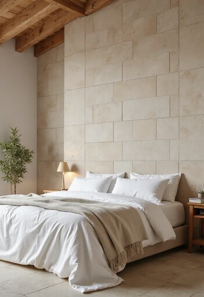 25 Bedroom Wall Tiles Ideas That Feel Modern and Elegant - 24. Eco-Conscious Ceramic Tiles