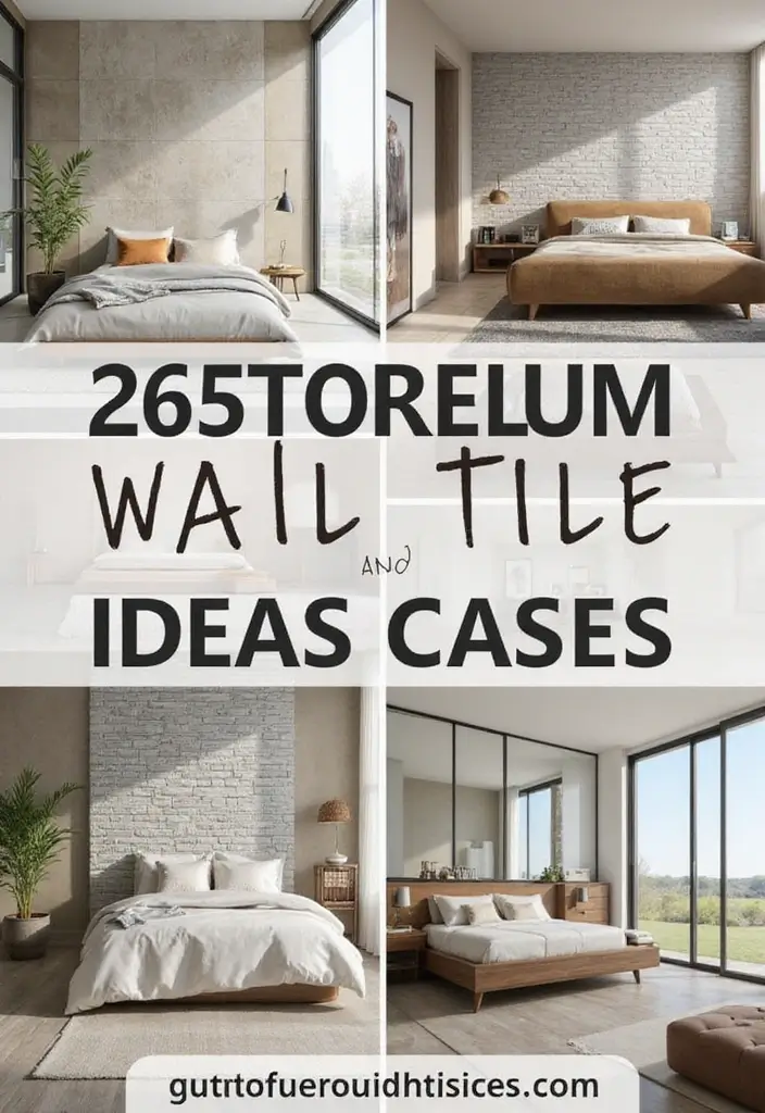 25 Bedroom Wall Tiles Ideas That Feel Modern and Elegant - Conclusion