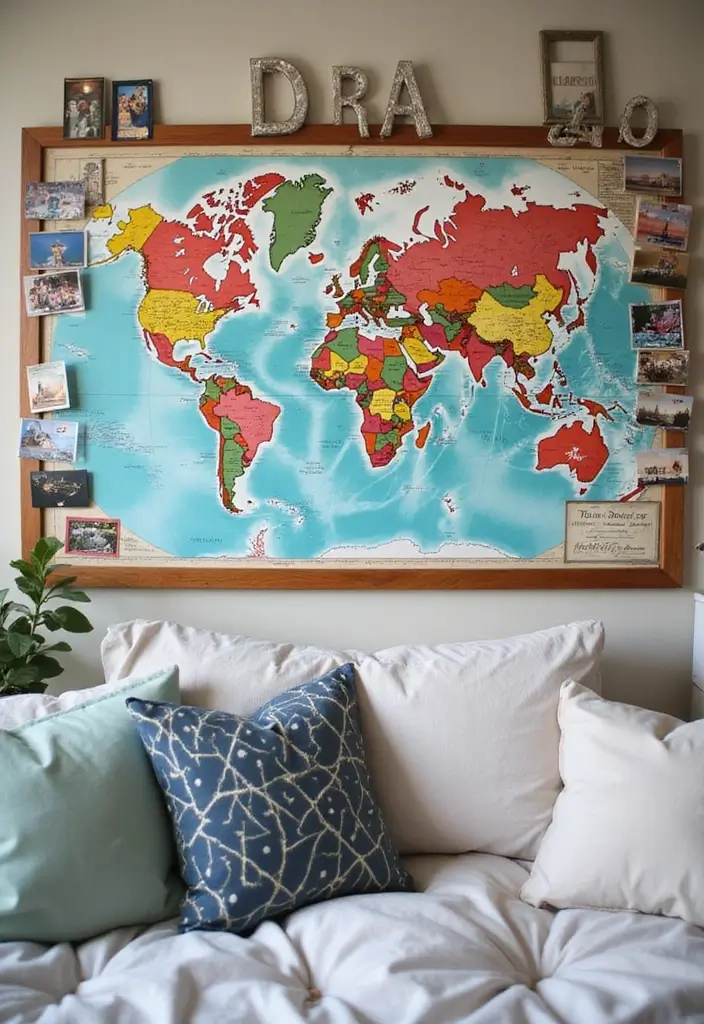 25 Bulletin Board Ideas Bedroom That Keep You Inspired Daily - 5. Themed Inspiration Board