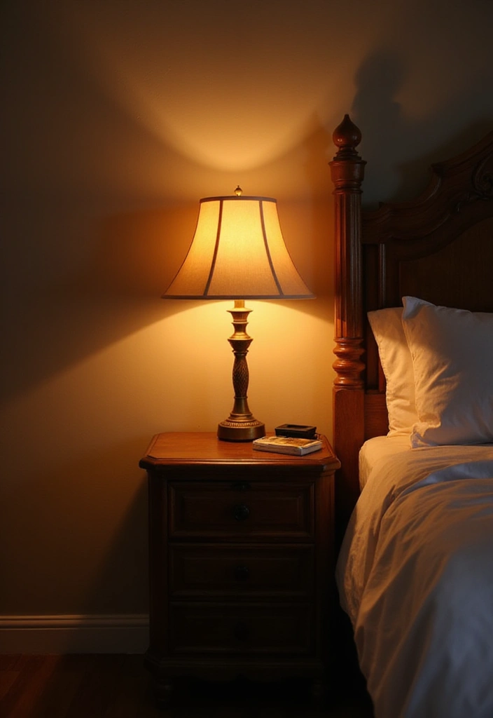 25 Cozy Bedroom Lighting Ideas That Set the Perfect Mood - 18. Mood Lighting Table Lamps