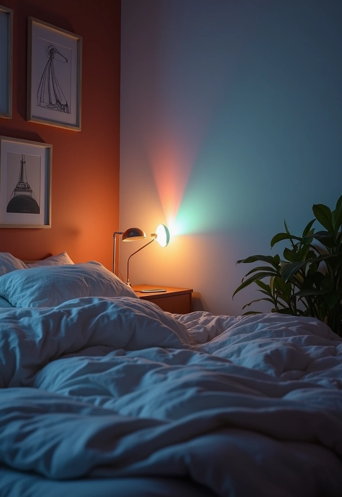 25 Cozy Bedroom Lighting Ideas That Set the Perfect Mood - 20. Smart Bulbs