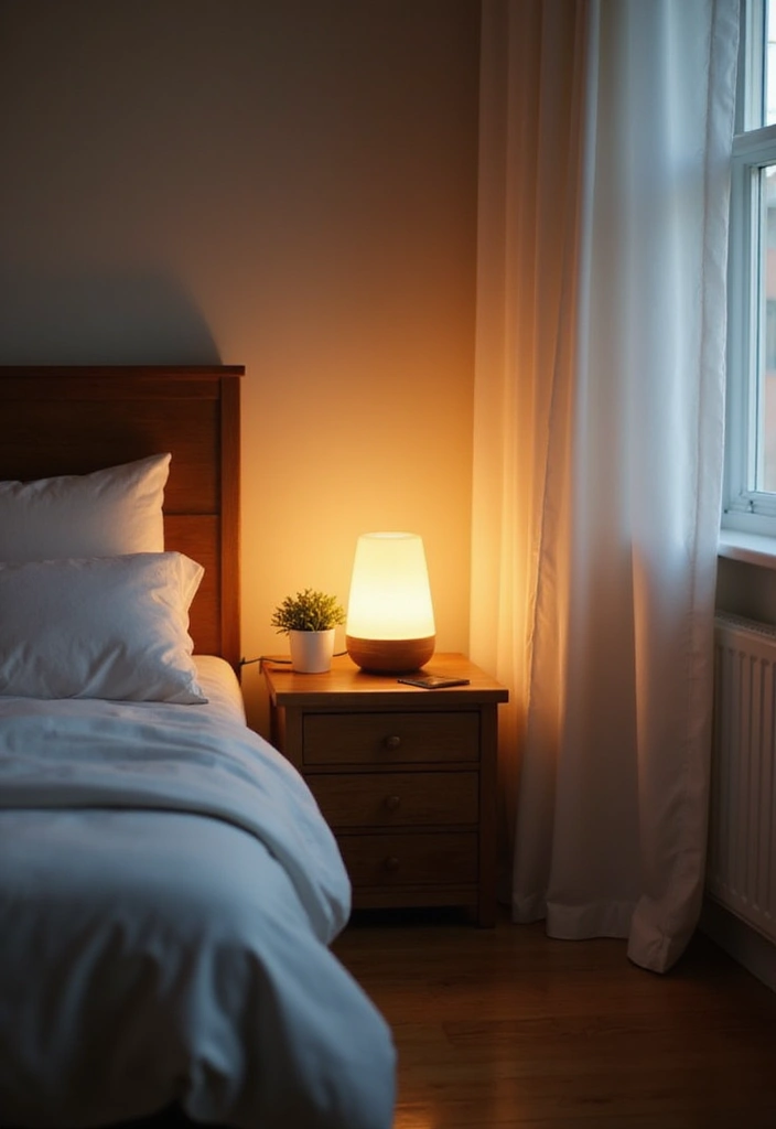 25 Cozy Bedroom Lighting Ideas That Set the Perfect Mood - 9. Aromatherapy Diffuser Lamps