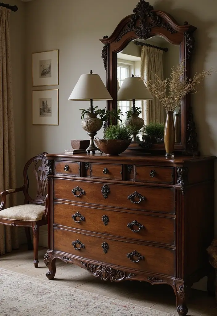 25 Dark Furniture Bedroom Ideas That Feel Rich and Dramatic - 2. Dark Wood Furniture