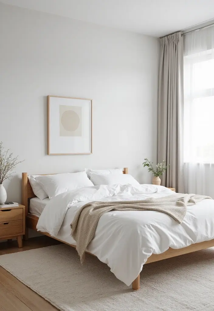 25 Grey Bedroom Ideas Aesthetic That Feel Calm & Minimalist - 12. Minimal Decor