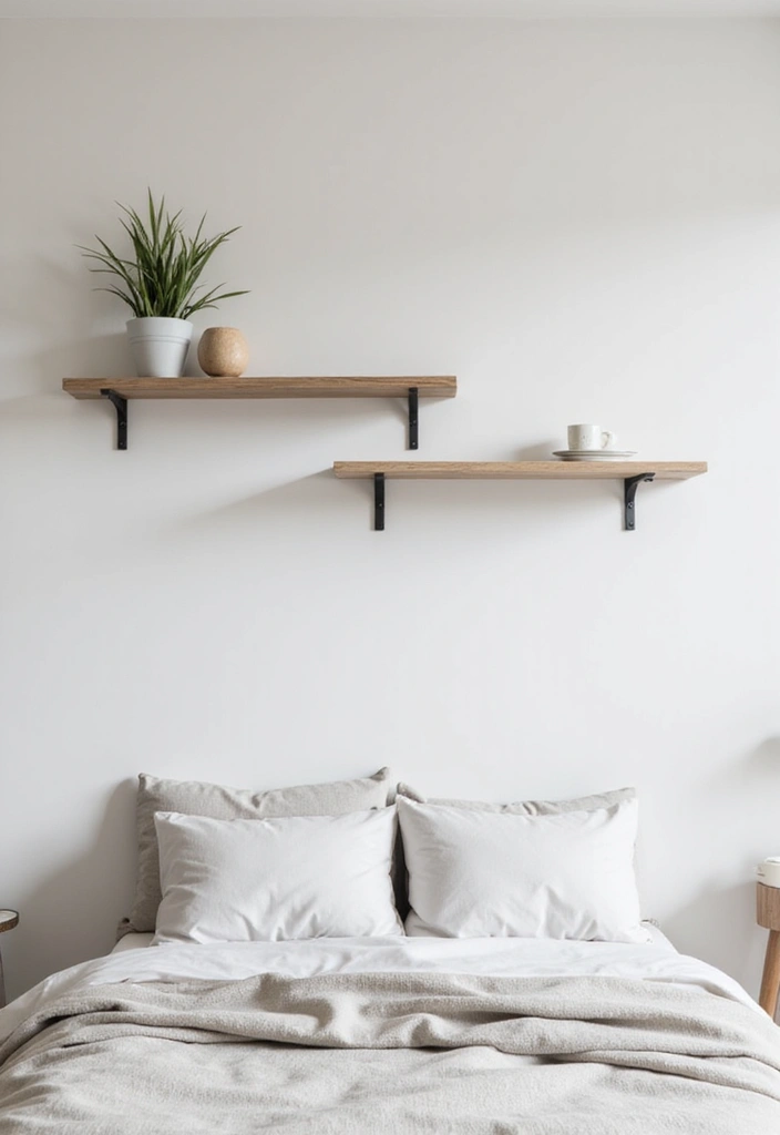 25 Grey Bedroom Ideas Aesthetic That Feel Calm & Minimalist - 14. Simple Wall Decor