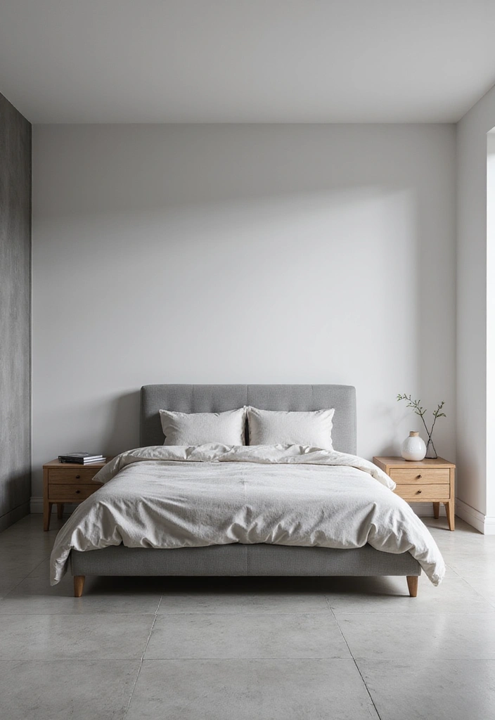 25 Grey Bedroom Ideas Aesthetic That Feel Calm & Minimalist - 4. Minimalist Furniture