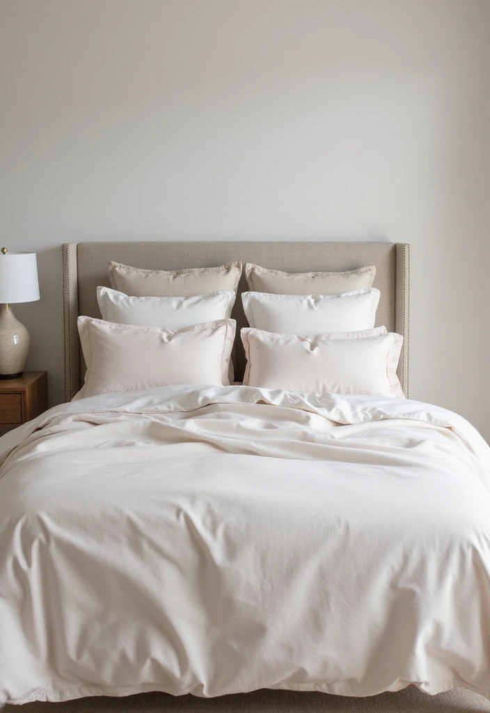 25 Guest Bedroom Decor Ideas That Impress Instantly - 11. Elegant Bedding Sets