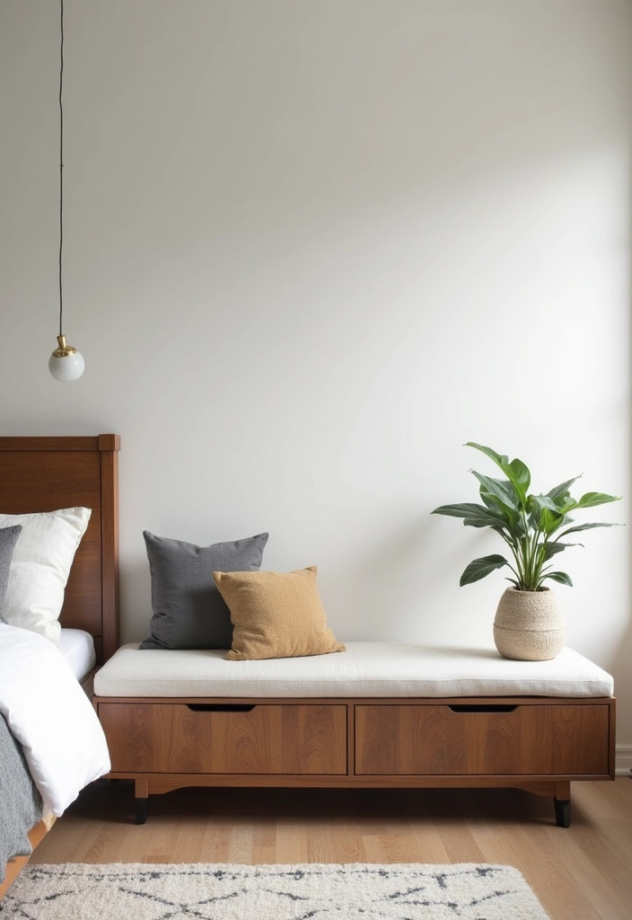 25 Guest Bedroom Decor Ideas That Impress Instantly - 16. Multi-Purpose Decor