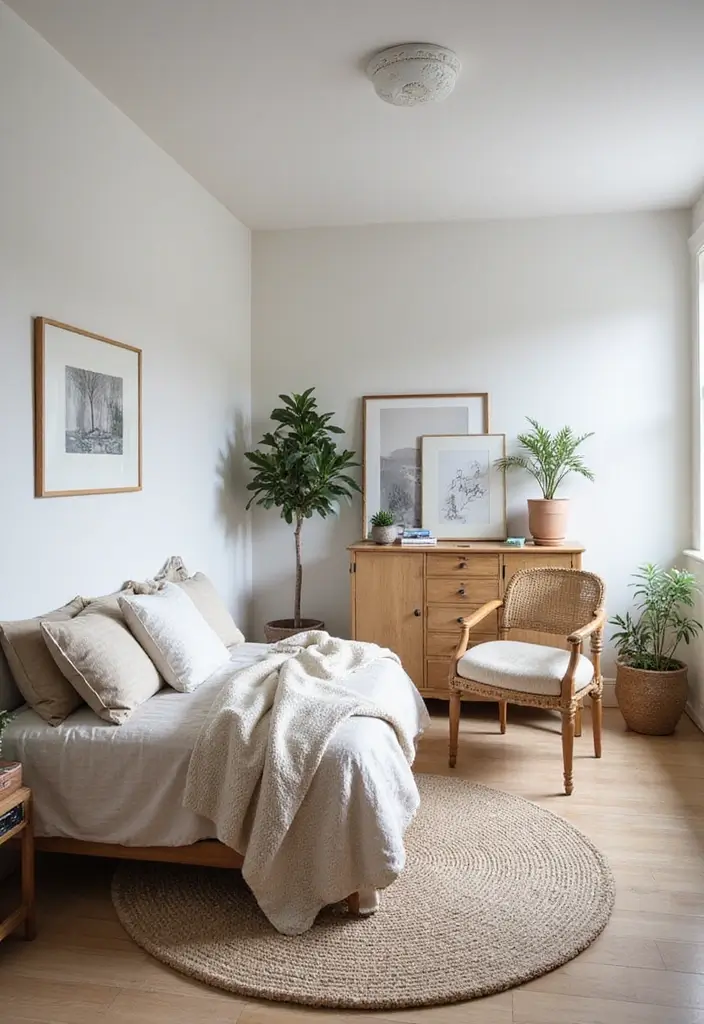 25 Guest Bedroom Decor Ideas That Impress Instantly - 20. Combining Styles