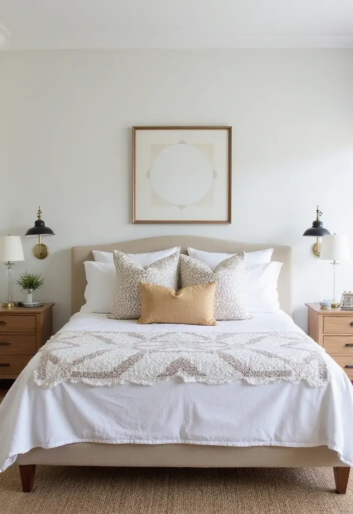 25 Guest Bedroom Decor Ideas That Impress Instantly - 24. Personal Bedding Touches