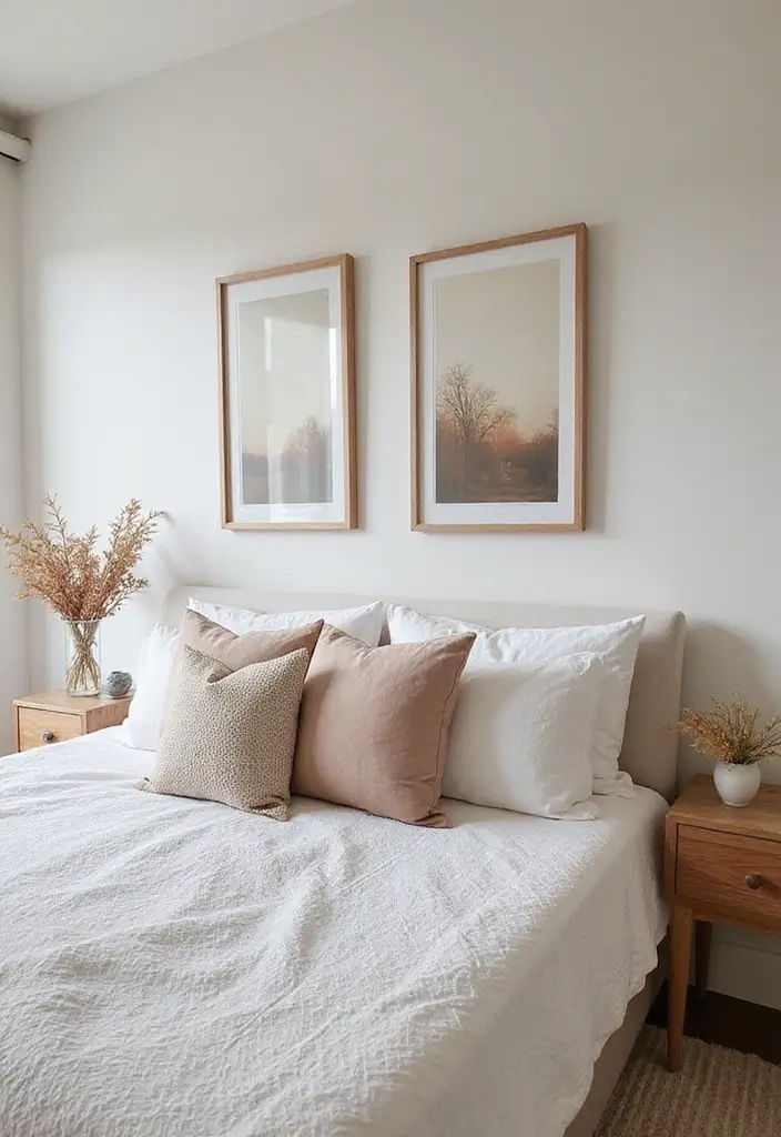 25 Guest Bedroom Decor Ideas That Impress Instantly - 25. Seasonal Decor Switches