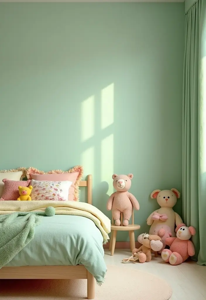 25 Kids Bedroom Ideas Shared Boy and Girl That Work Perfectly - 1. Playful Color Palettes