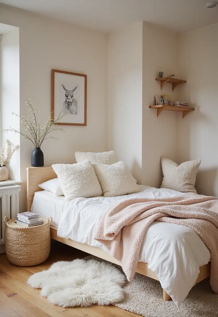 25 Kids Bedroom Ideas Shared Boy and Girl That Work Perfectly - 13. Inviting Textures