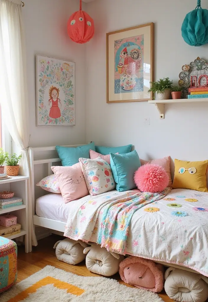 25 Kids Bedroom Ideas Shared Boy and Girl That Work Perfectly - 14. Whimsical Accessories