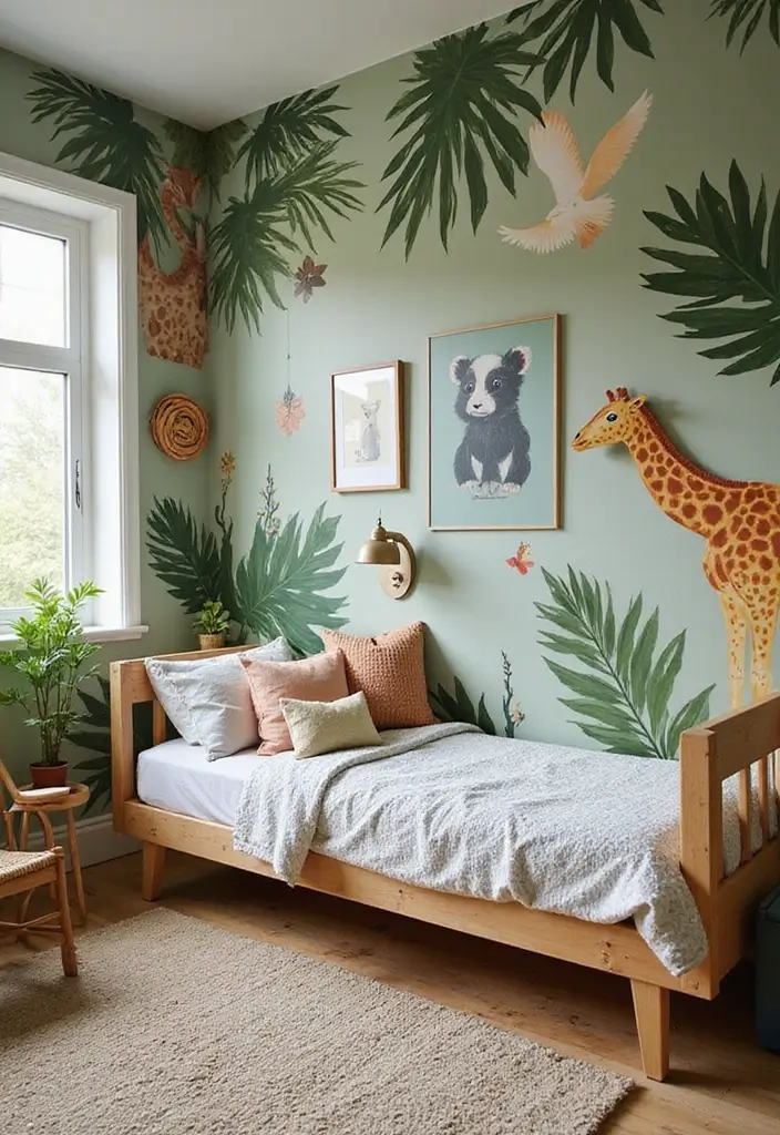 25 Kids Bedroom Ideas Shared Boy and Girl That Work Perfectly - 2. Fun Themed Decor