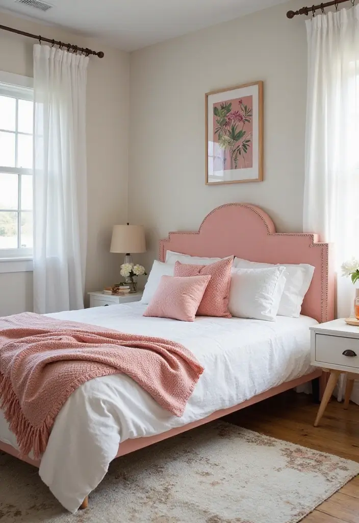 25 Kids Bedroom Ideas Shared Boy and Girl That Work Perfectly - 22. Unique Headboard Designs