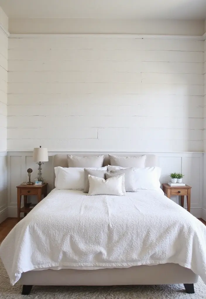 25 Neutral Bedroom Decor Ideas That Feel Cozy & Balanced - 11. Textured Wall Treatments