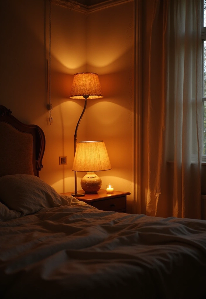 25 Neutral Bedroom Decor Ideas That Feel Cozy & Balanced - 4. Strategic Lighting Choices