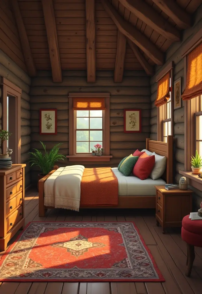 25 Sims 4 Bedroom Ideas No CC That Look Totally Realistic - 2. Rustic Charm