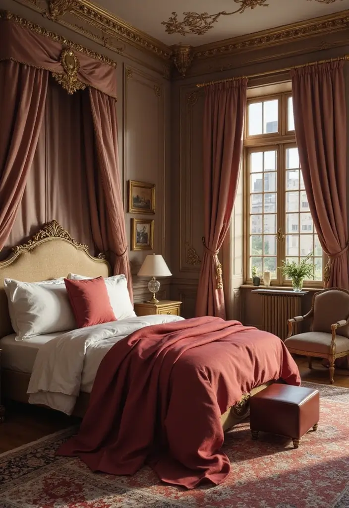 25 Sims 4 Bedroom Ideas No CC That Look Totally Realistic - 21. Classic Elegance