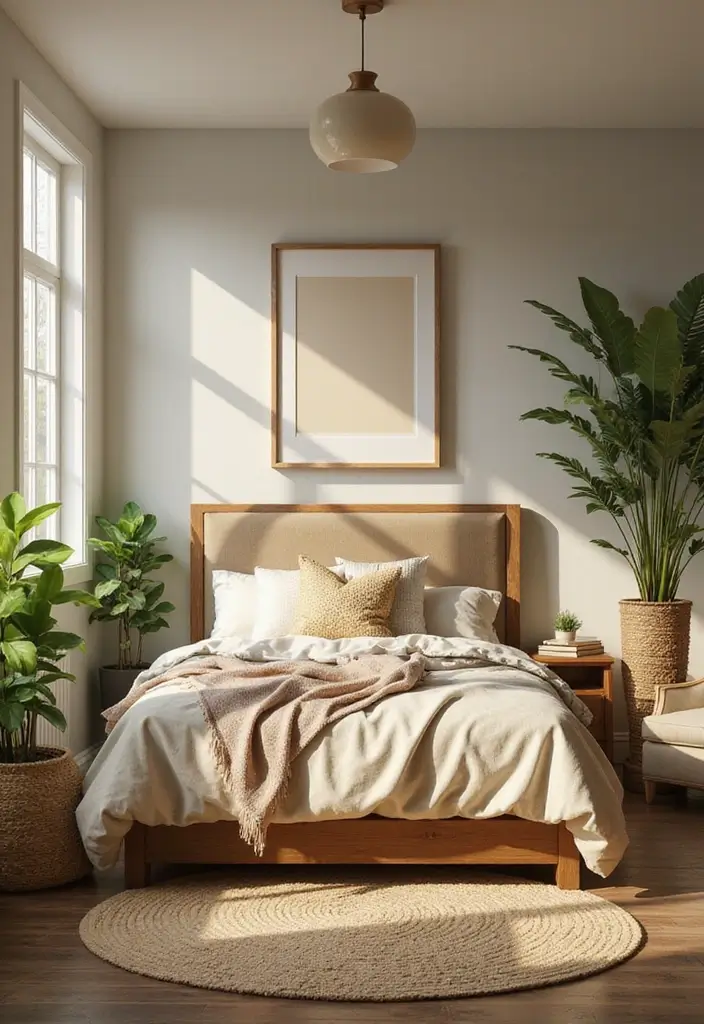 25 Sims 4 Bedroom Ideas No CC That Look Totally Realistic - 22. Nature-Inspired Space