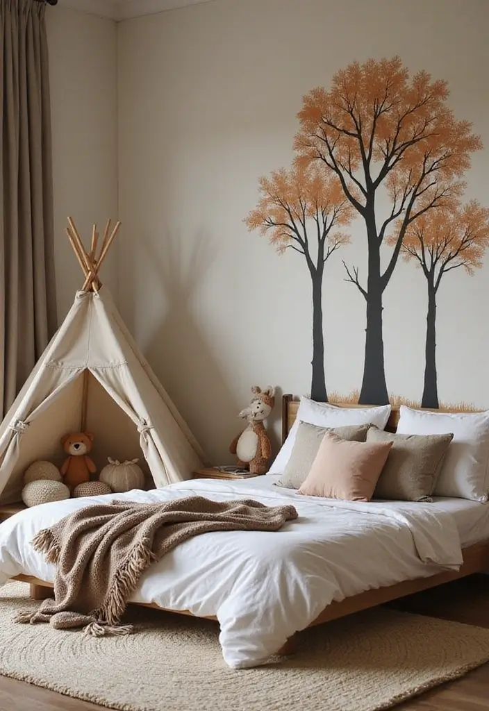 25 Toca Life Bedroom Ideas That Feel Colorful & Joyful - 2. Nature Explorer’s Nook