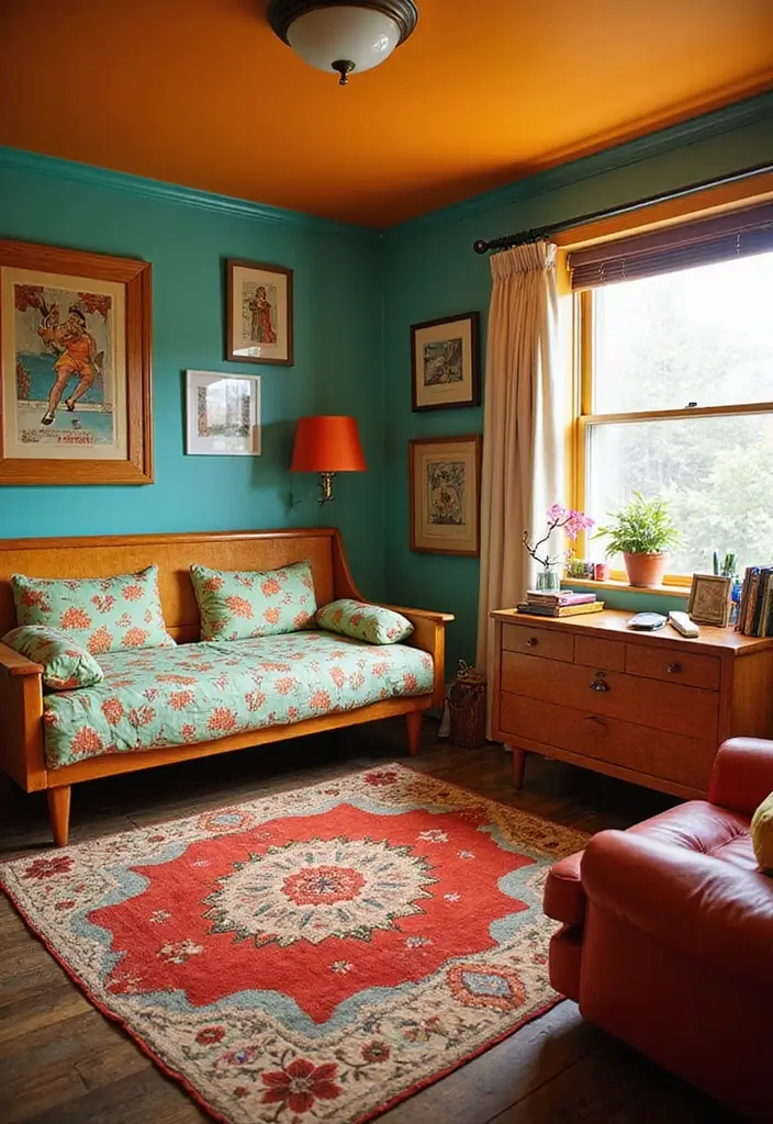 25 Toca Life Bedroom Ideas That Feel Colorful & Joyful - 23. Retro Vibes