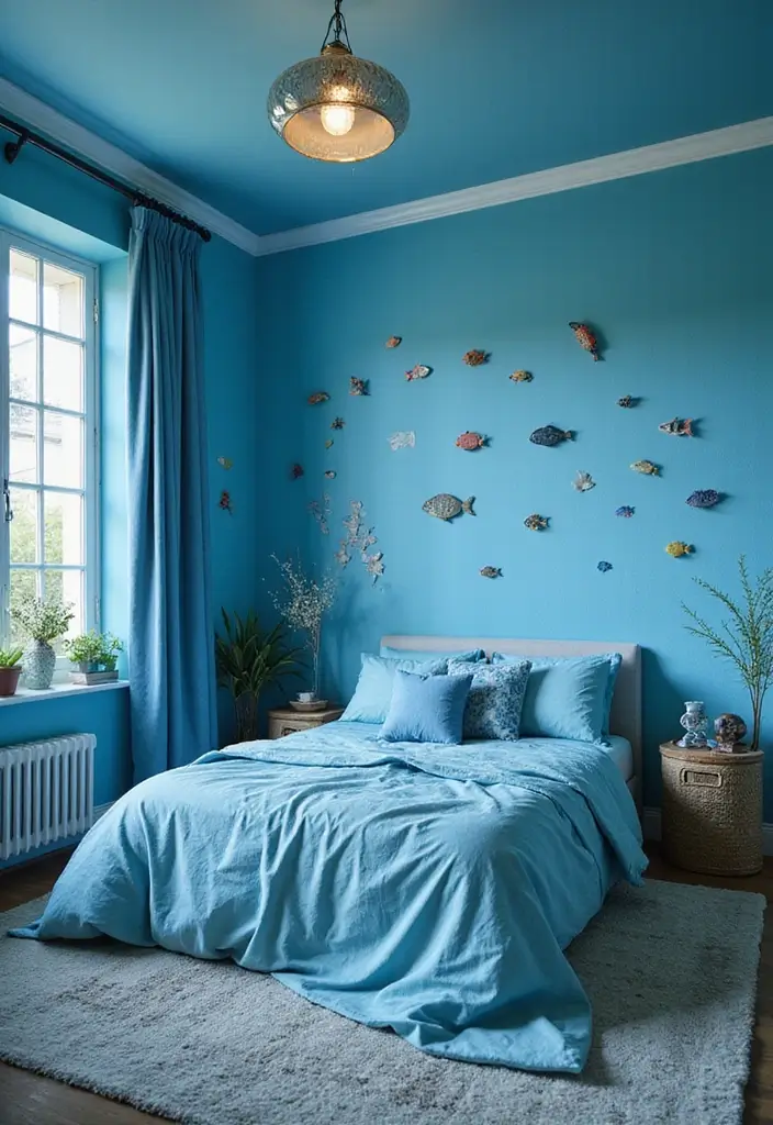 25 Toca Life Bedroom Ideas That Feel Colorful & Joyful - 4. Underwater Adventure
