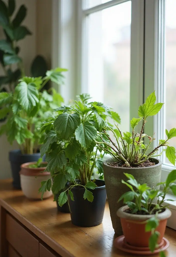 25 Vines in Bedroom Ideas That Bring Nature Indoors - 21. Low-Light Vine Options