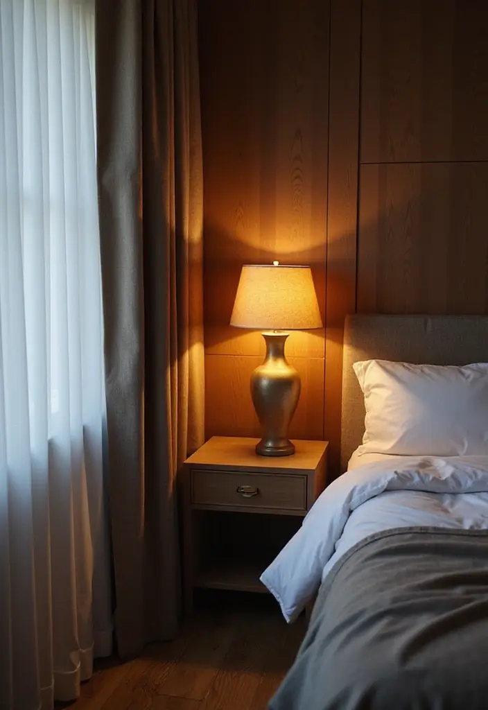 30 Affordable Bedroom Decor Ideas That Look Expensive on a Budget - 10. Statement Lighting Fixtures