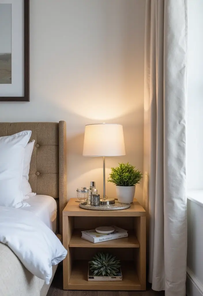 30 Affordable Bedroom Decor Ideas That Look Expensive on a Budget - 13. Stylish Bedside Tables