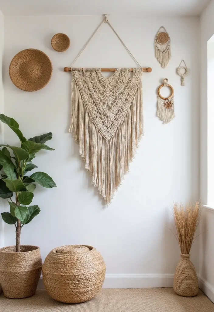 30 Affordable Bedroom Decor Ideas That Look Expensive on a Budget - 2. Bohemian Wall Hangings
