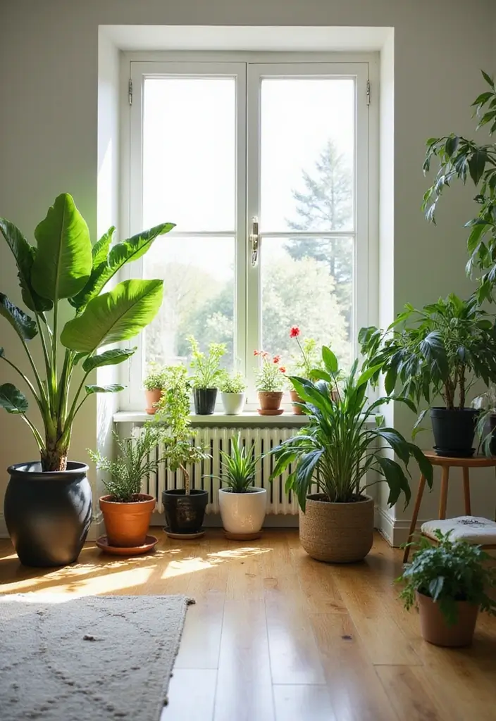 30 Affordable Bedroom Decor Ideas That Look Expensive on a Budget - 5. Indoor Plants for a Fresh Vibe