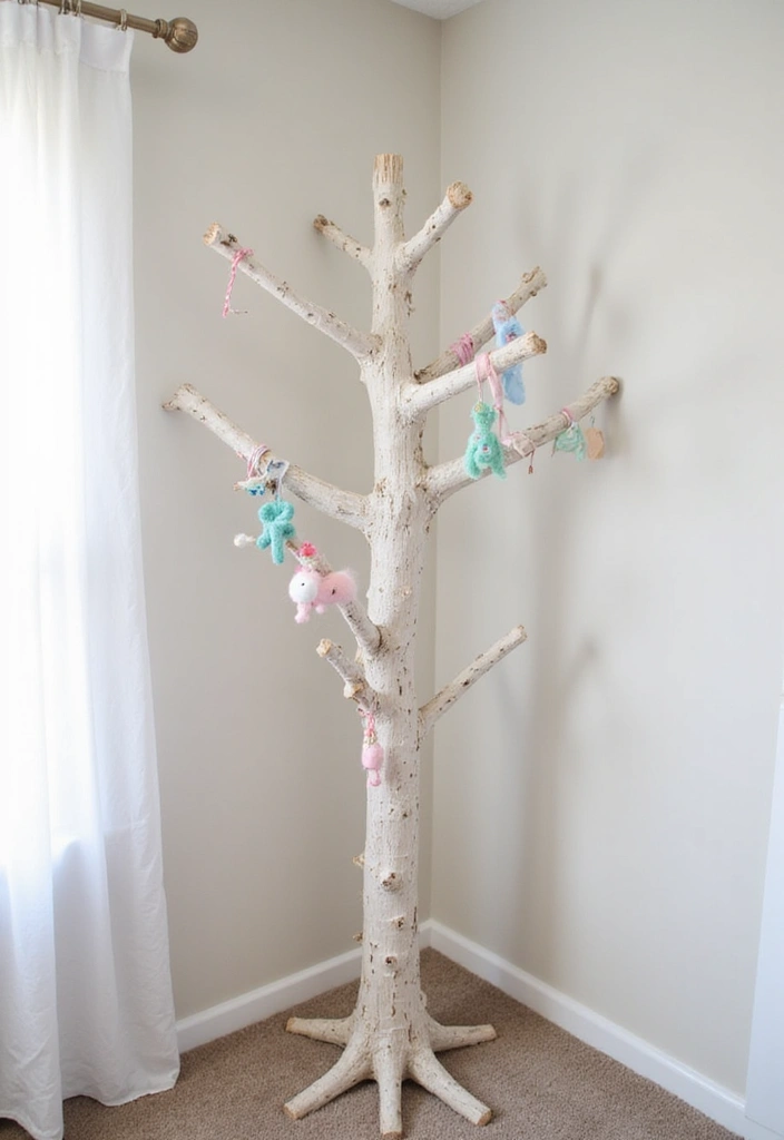 30 Animal Crossing Bedroom Ideas That Feel Wholesome & Aesthetic - 10. DIY Tree Branch Decor