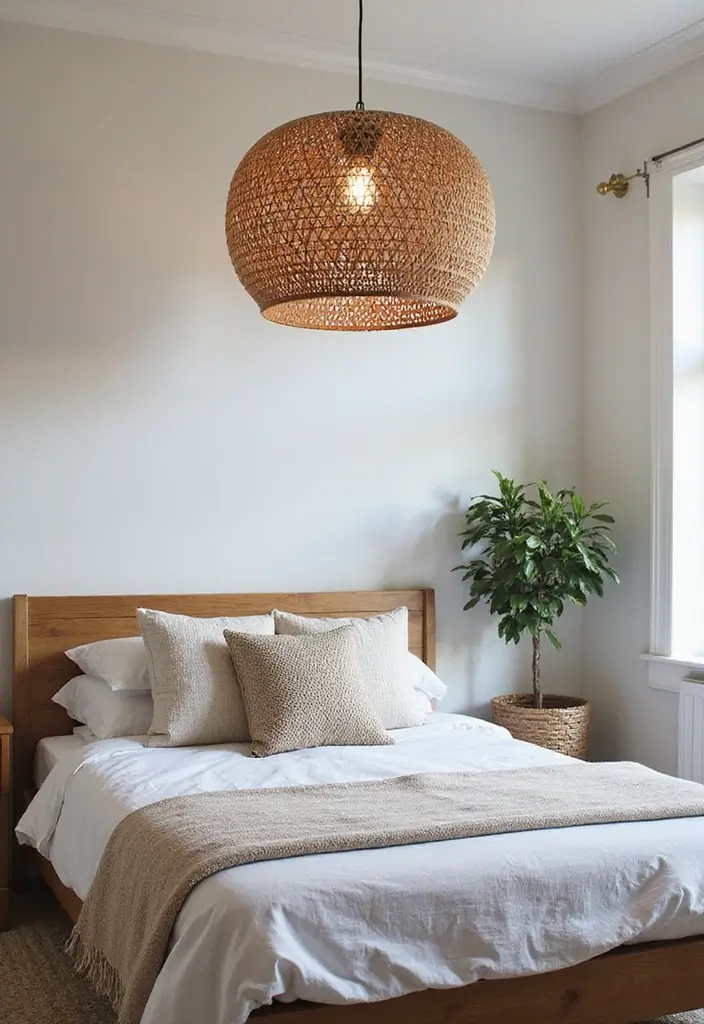 30 Bedroom Additions to House Ideas That Expand Comfort & Style - 12. Statement Lighting Fixtures