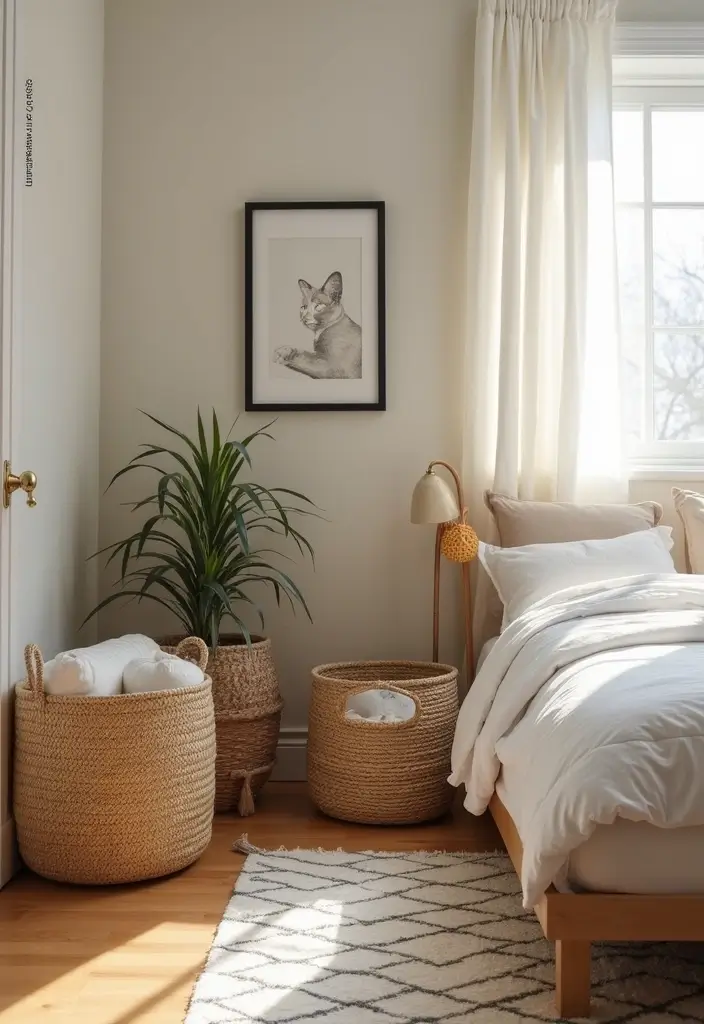 30 Bedroom Additions to House Ideas That Expand Comfort & Style - 19. Reusable Storage Solutions