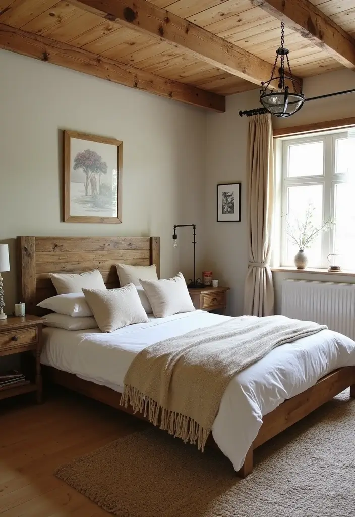 30 Bedroom Additions to House Ideas That Expand Comfort & Style - 28. Vintage-Inspired Bed Frames