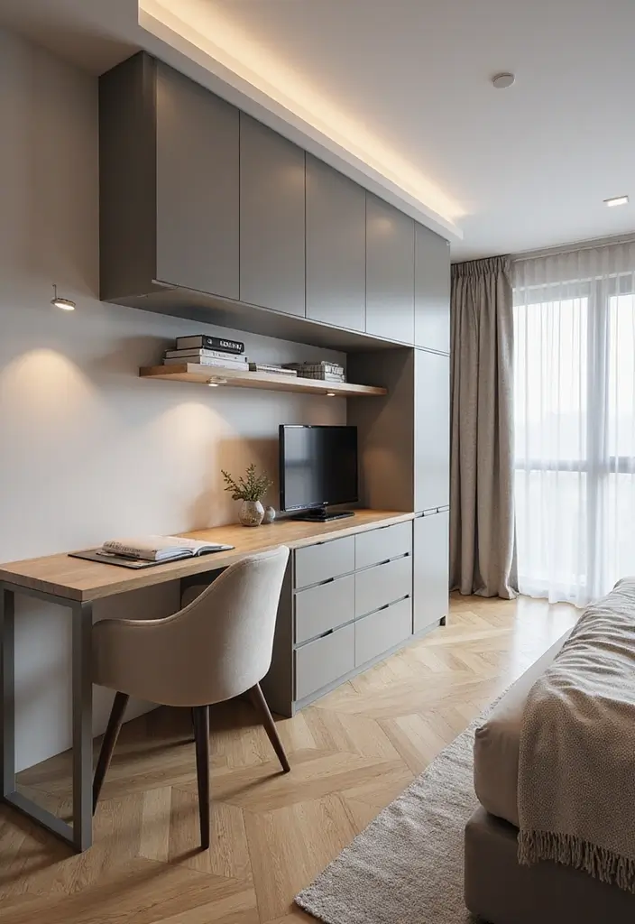 30 Bedroom Additions to House Ideas That Expand Comfort & Style - 4. Multifunctional Furniture