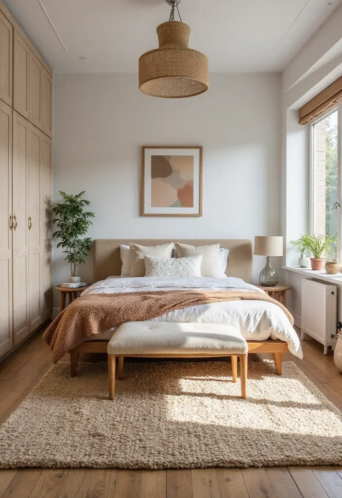 30 Bedroom Additions to House Ideas That Expand Comfort & Style - 6. Air Purifying Rugs