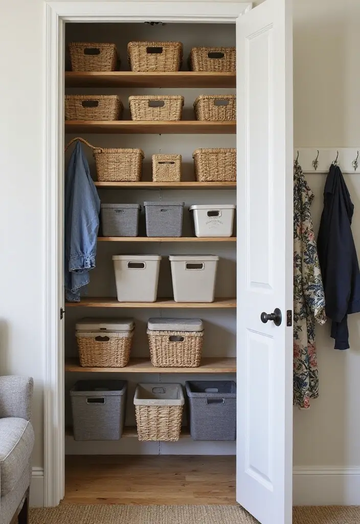 30 Bedroom Closet Organization Ideas That Keep Everything Neat - 1. Use Vertical Space