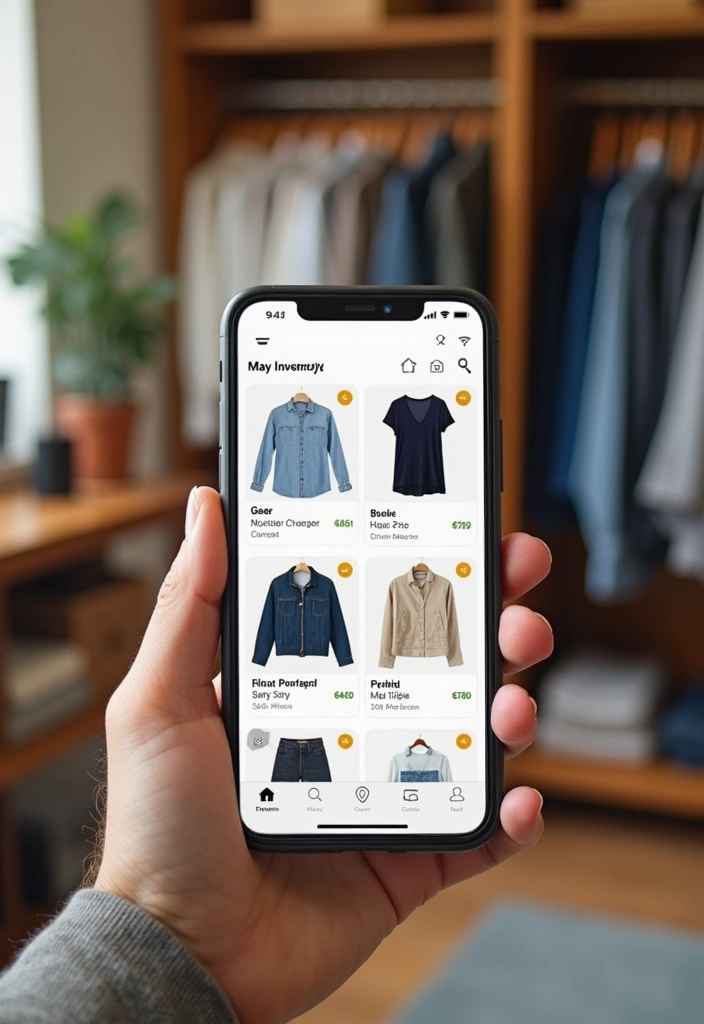 30 Bedroom Closet Organization Ideas That Keep Everything Neat - 15. Digital Inventory