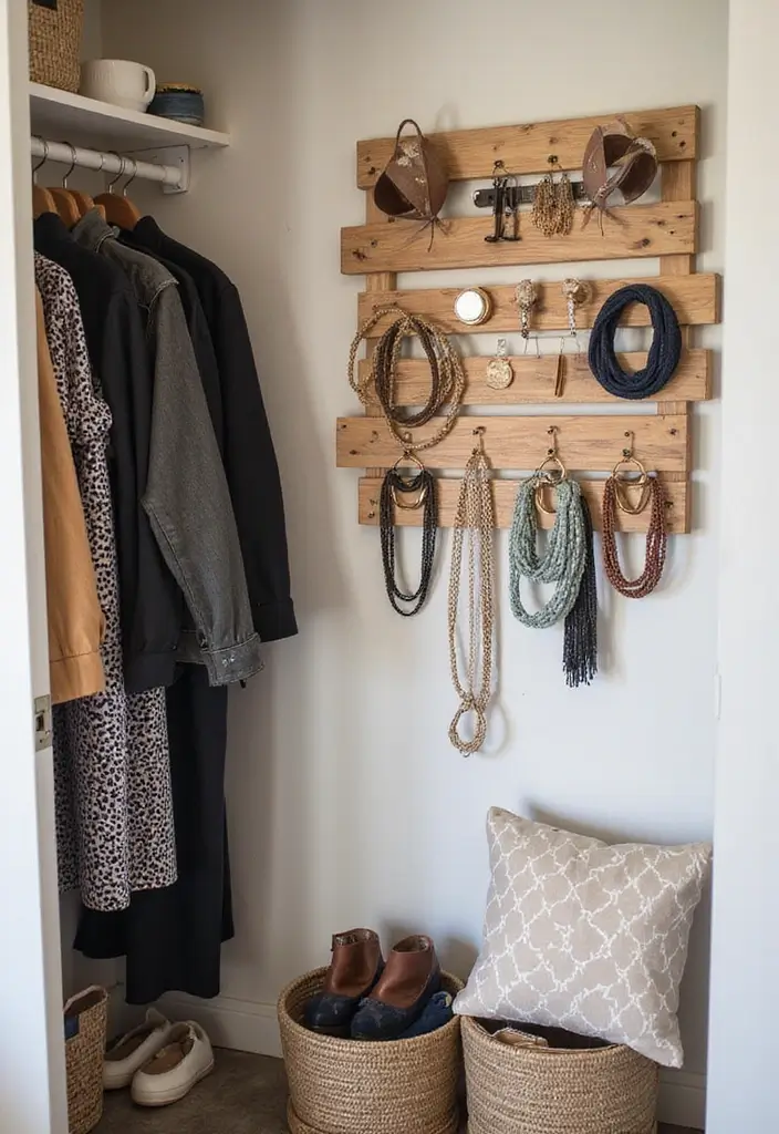 30 Bedroom Closet Organization Ideas That Keep Everything Neat - 16. DIY Wall Organizers