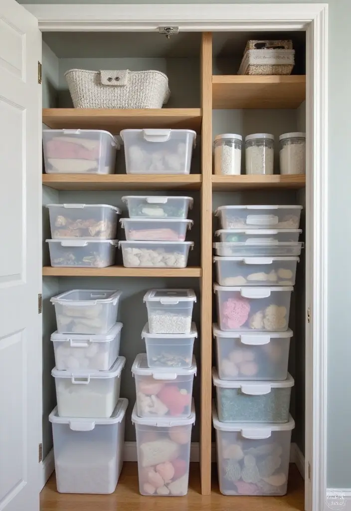 30 Bedroom Closet Organization Ideas That Keep Everything Neat - 18. Foldable Storage