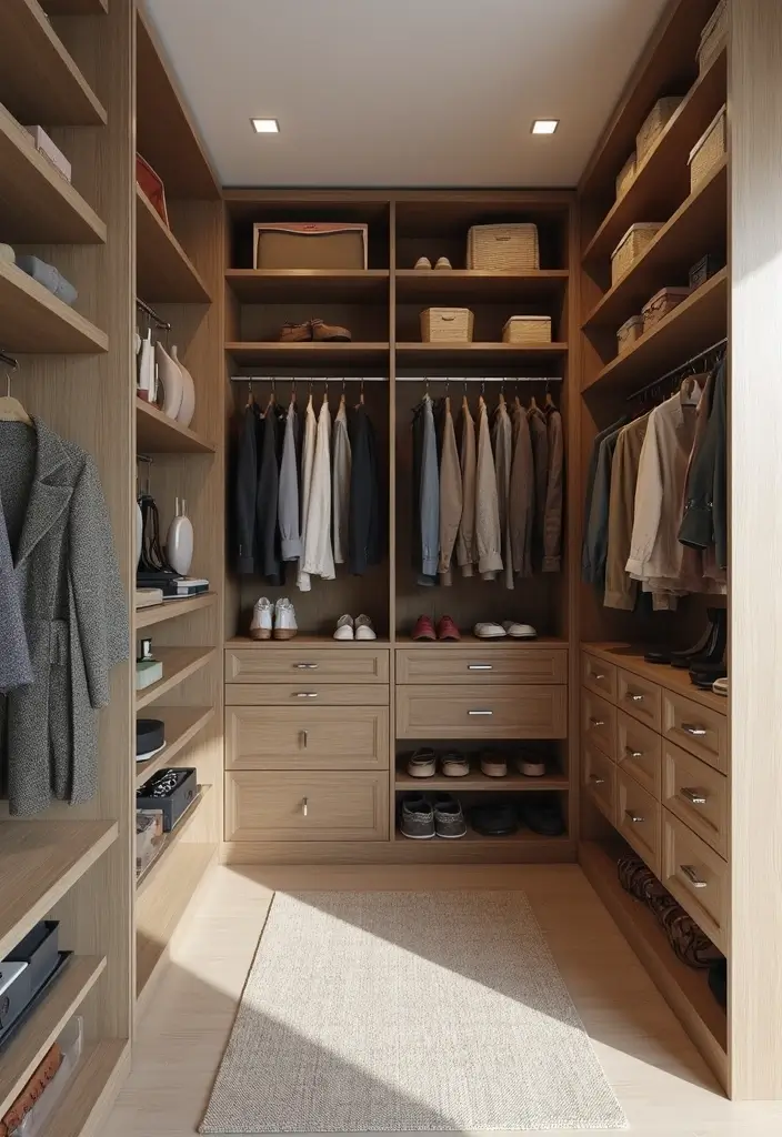 30 Bedroom Closet Organization Ideas That Keep Everything Neat - 21. Custom Shelving Solutions